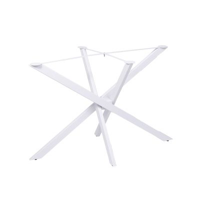 Подстолье WARG h716 под прямоугольную столешницу, белый муар AKS 123765