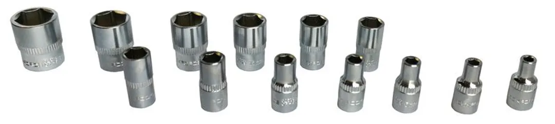 Набор инструмента 46 пр. 1/4'', 6-гран., 4-14 мм RockForce RF-2462-5