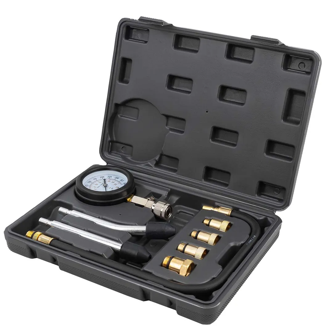 Индикатор компрессии бензинового двигателя Profi 8 пр. 0-21Bar, М10-М20 ILOforce IF-908G1