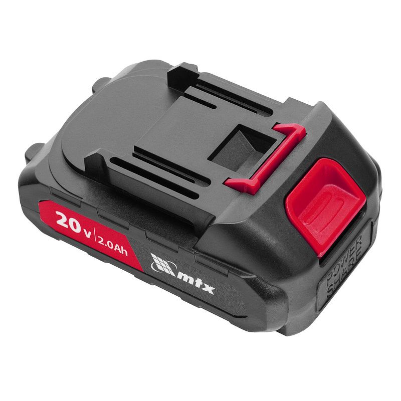 Цепная мини-пила аккумуляторная, MCS-100, шина 100 мм, Li-Ion, 20 В MTX 58640