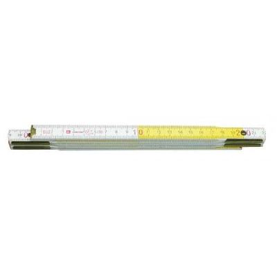 Метр складной деревянный PERFECT B-Z 1 м. Vorel 15004