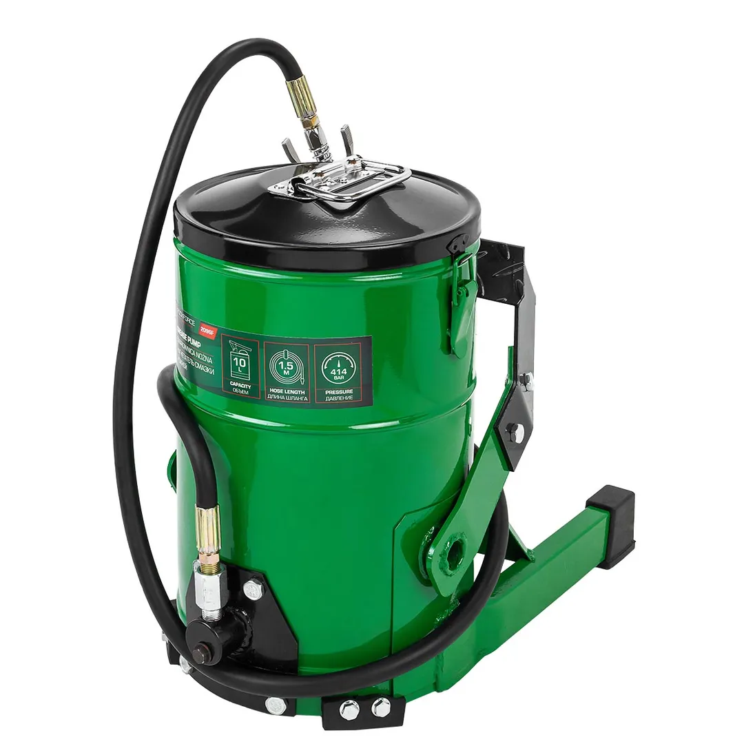 Нагнетатель смазки ножной, объем бака 10 л RockForce RF-2096F