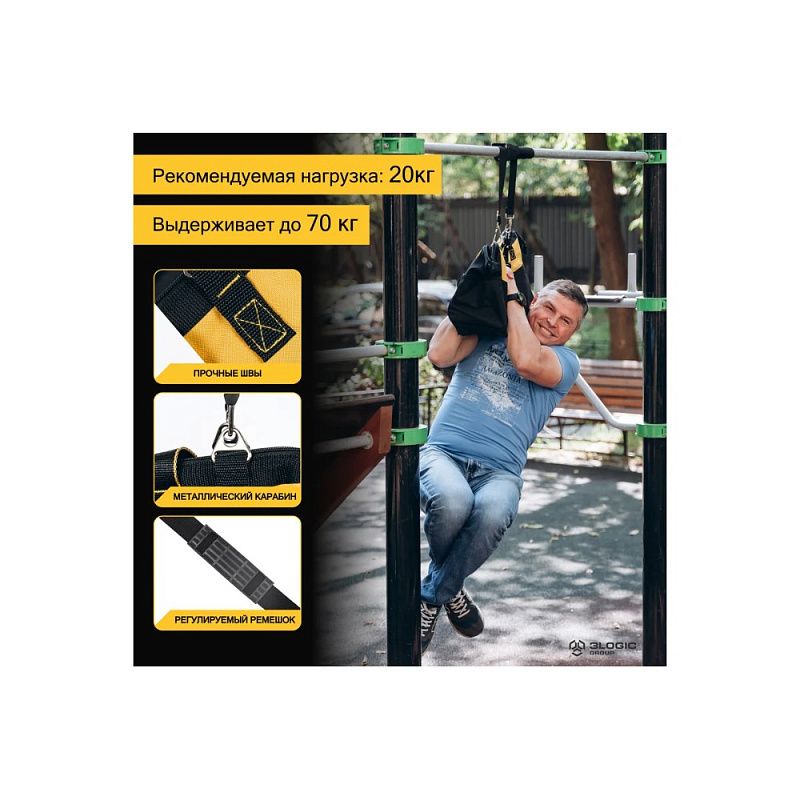 Сумка для инструментов Deli YS EDL430116, 360х180х250 мм, ткань Oxford, черный, желтый