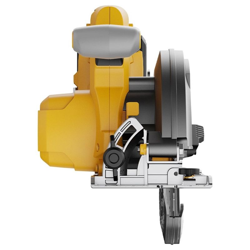 Пила циркулярная Deli YS EDC551Z, аккум., 20 В, 165 мм, до 51 мм, коробка, без з/у и АКБ, желтый