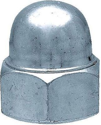 Гайка колпачковая, DIN1587, прочн. 6, цинк EKT