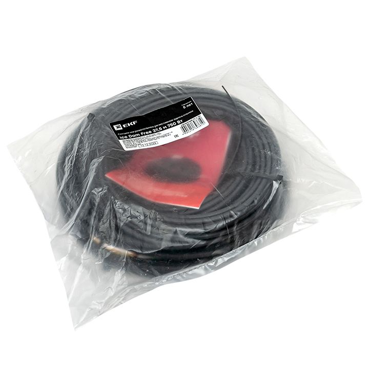 Секция нагревательная резистивная двухжильная 30 Вт/м Ice Dam Free 60 м 1820 Вт IceDamFreeT-60-1820