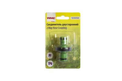 Соединитель шлангов двусторонний WMC TOOLS WMC-TG7207042