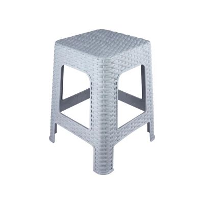 Табурет большой Артлайн h 450 мм, цвет серый Полимербыт 4344505