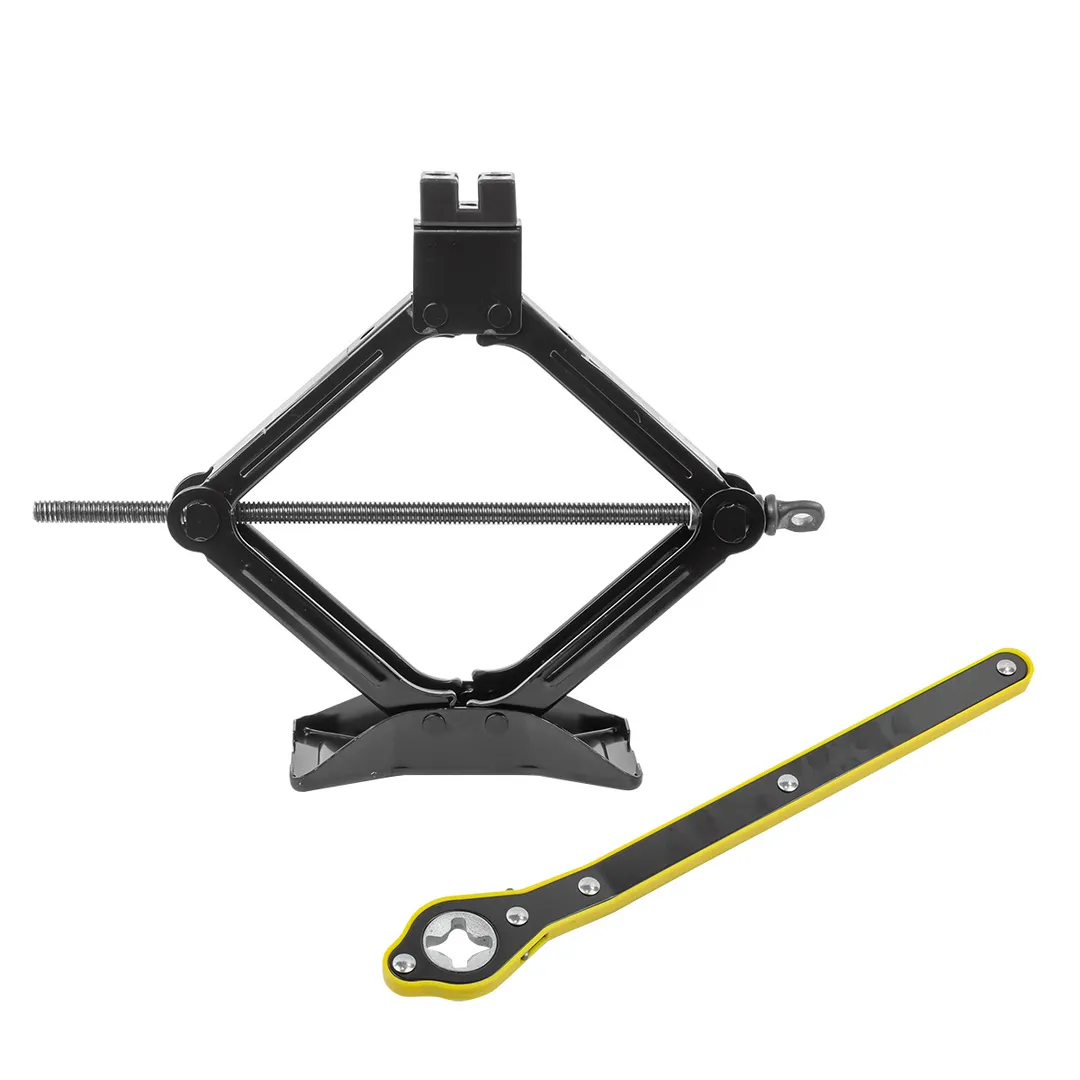 Домкрат механический "ромб" 2 т. ForceKraft FK-10202