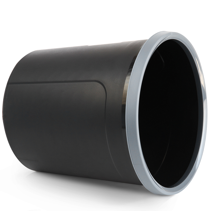 Урна для мусора "Deli", 10 л,  пластик, черный