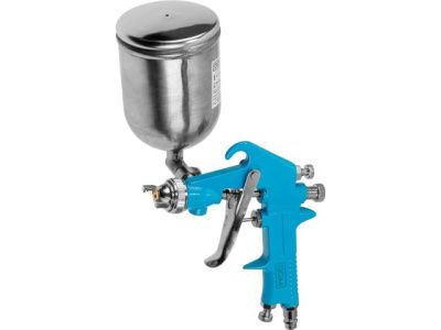 Краскораспылитель Air Gun 410, HVLP, сопло ф 1.5 мм, верх. бак 400 мл DGM DG4016-4