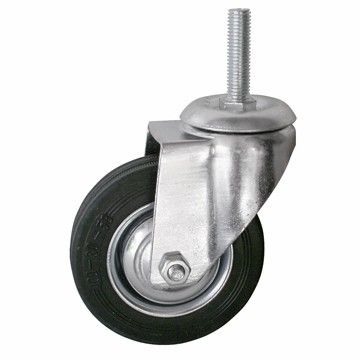 Колесо поворотное SCt 97 85 мм резина с болтом (F) TOR 1046155