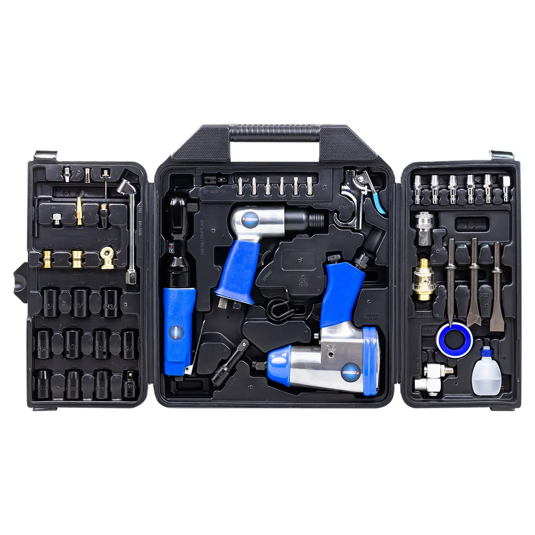 Набор пневматического инструмента с аксессуарами 50 пр. Forsage F-RP7850-50 (RP7412, ST-5540, RP17621)