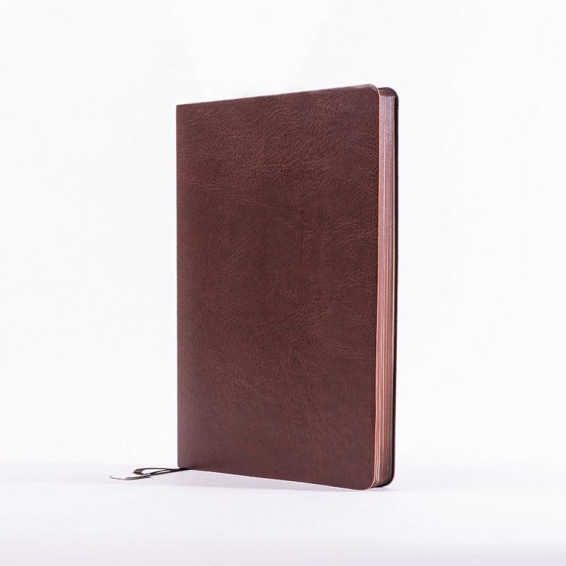 Ежедневник недатированный Acar "Lotce", A5, 272 страницы, коричневый