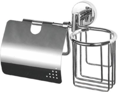 Бумагодержатель + держатель дезодоранта, сталь, хром Ledeme L1703-1