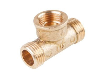 Тройник нар.-вн.-нар. 1/2", Цветлит ЦРБ0018