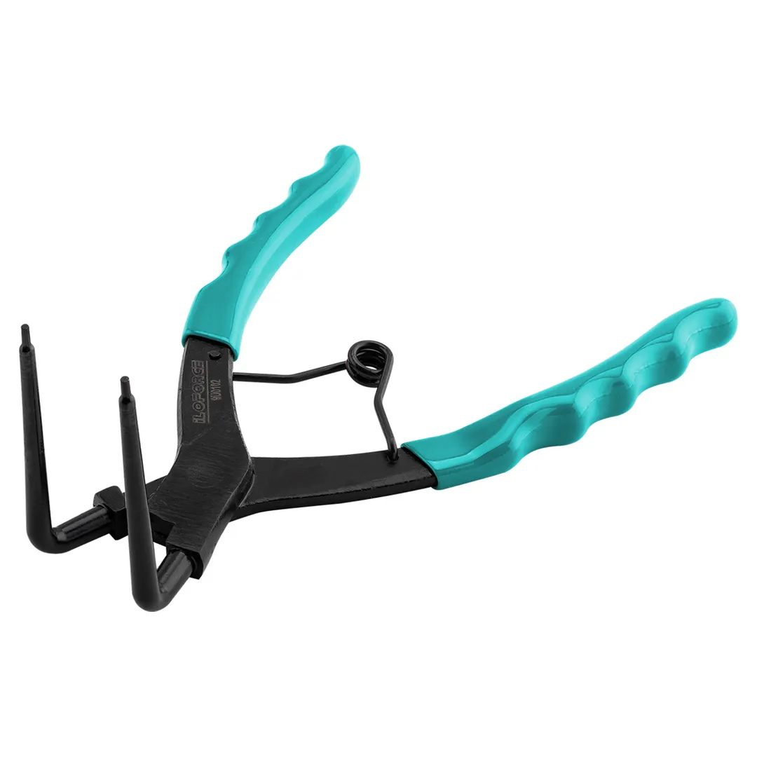 Съемник внутрених стопорных колец изогнутый 90° 200 мм, глубина 56 мм ILOforce IF-9U0102