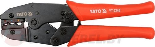 Пресс-клещи для обжима проводов 0.5-6.0/22-10 AWG Yato YT-2246