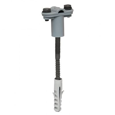 Держатель фасадный пластиковый скручиваемый L=100мм EKF lp-44100