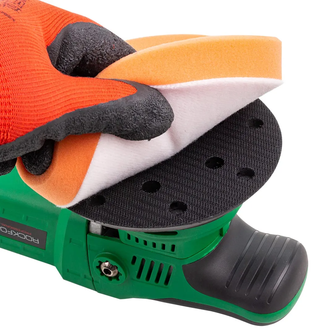 Машина полировальная орбитальная электрическая 230V, 1050W, 1400-4800об/мин, Øкруга 150 мм RockForce RF-WT03072