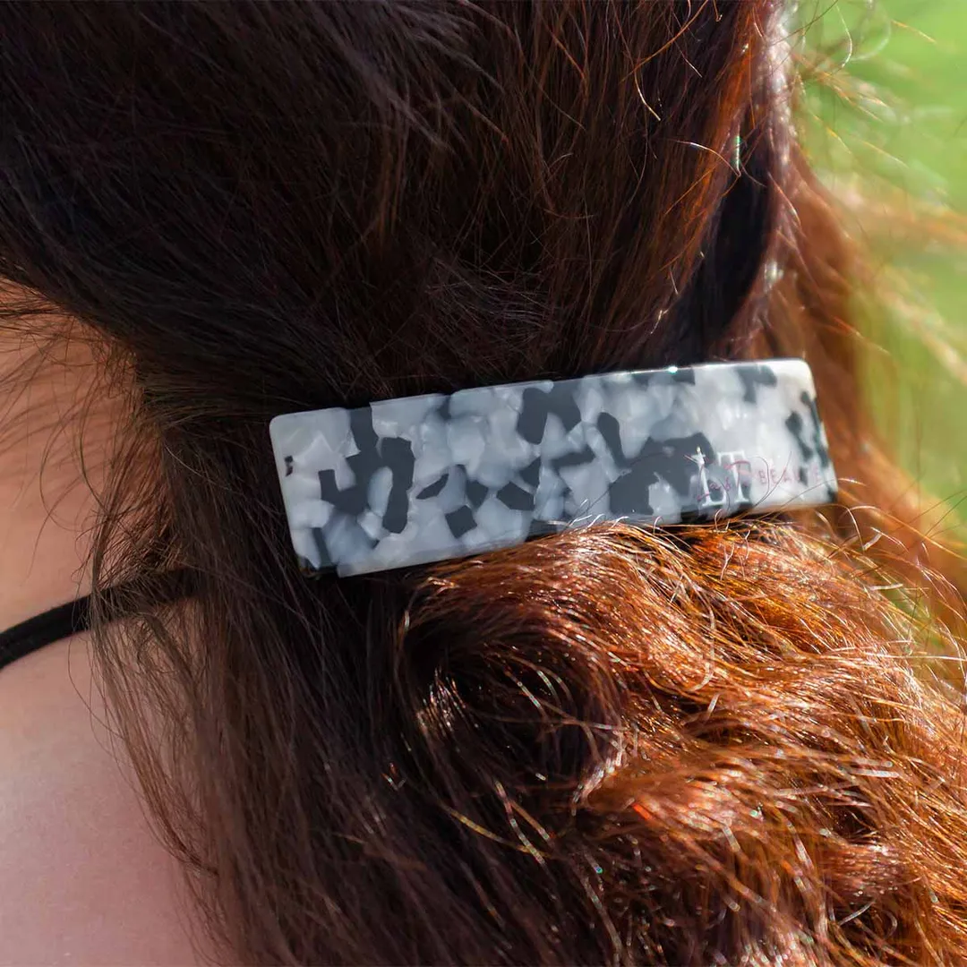 Заколка-автомат для волос (для взрослых) (декор.элемент 105мм, фиксатор 85мм)