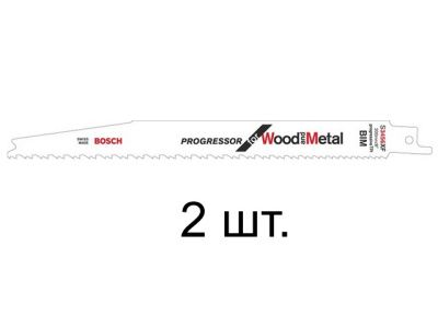 Пилка сабельная по дереву с гвоздями S3456XF (2 шт.) Bosch 2608654405