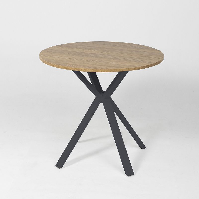 Подстолье VECTOR h714 под круглую столешницу, графит муар AKS 123196