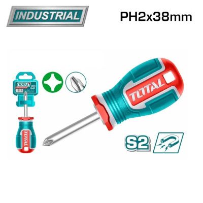 Крестовая отвертка PH2x38мм TOTAL TSDPH2038