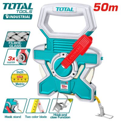 Лента мерная 50 м TOTAL TMTF18506