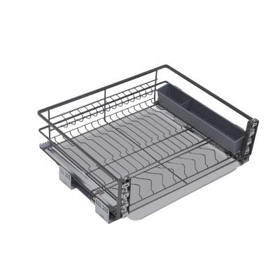 Выдвижная корзина-сушка 700 NORWIG, графит AKS 113285