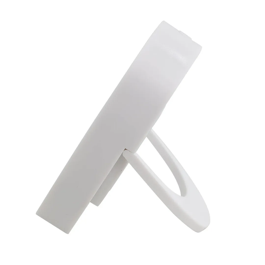 Зеркало настольное квадратное, 85*85*18 мм, цвет белый ForceKraft FK-DEC2076