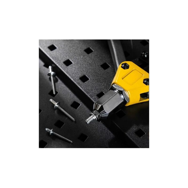 Заклепочник двуручный Deli YS EDL236913, 330 мм, 2.4- 6.4 мм, желтый, черный