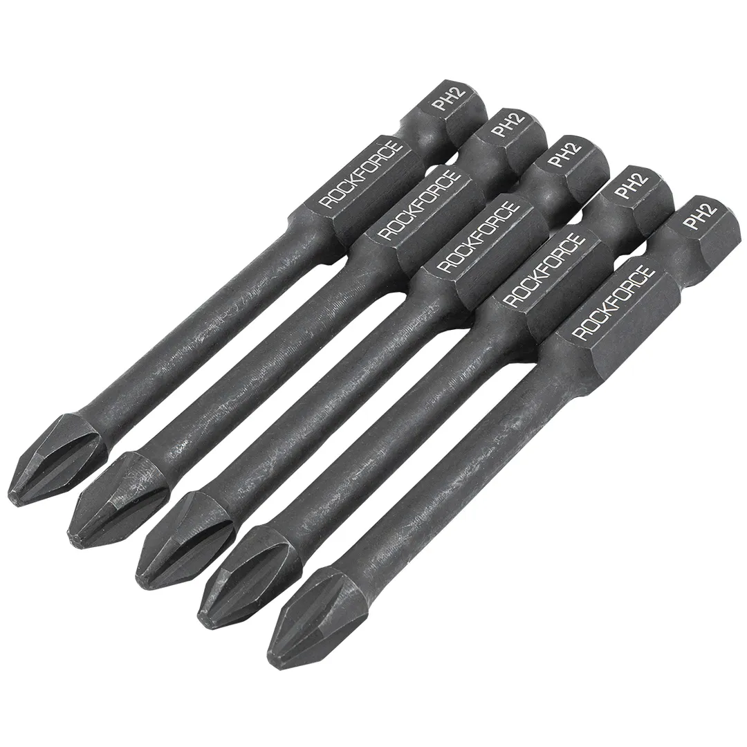 Набор торсионных бит PH2 1/4" 5 пр. 70 мм RockForce RF-36194