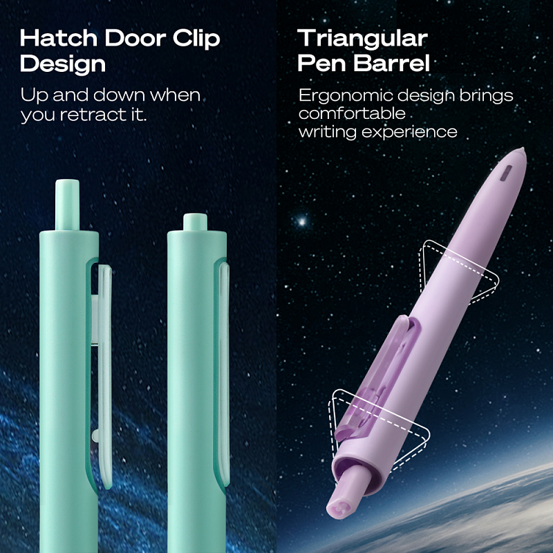 Карандаш автоматический "Space Up", 0.5 мм, зеленый