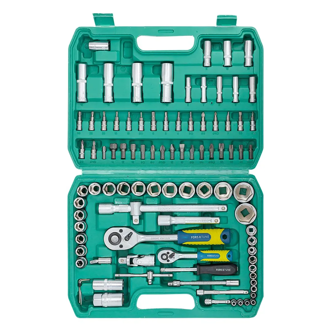 Набор инструментов 94 пр 1/4''&1/2'' 6-гр FORSandTUNE FORSandTUNE-4941-5
