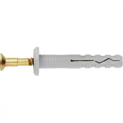 Дюбель-гвоздь полипропиленовый грибовидный бортик Сибртех