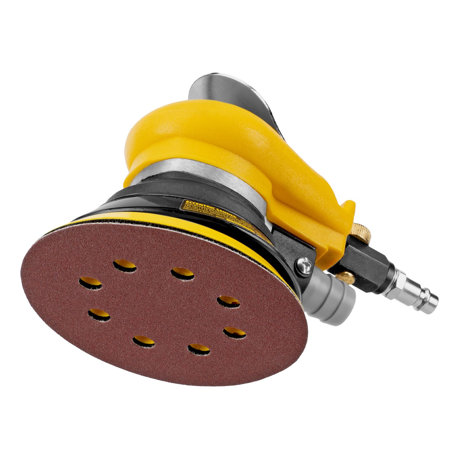 Эксцентриковая шлифовальная машина EPG125, 125 мм, 9000 об/мин, 5 мм, 113 л/мин Denzel 57492