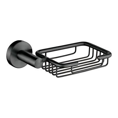 Мыльница, нержавеющая сталь SUS 304, графит Ledeme L71702U-1