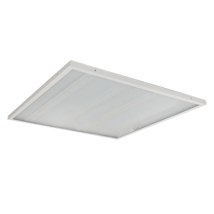 Панель светодиодная (ДВО) ДУО-4101-Z 36Вт 4000К призма 595х595 EKF Basic LPL-4101-Z-36-4000
