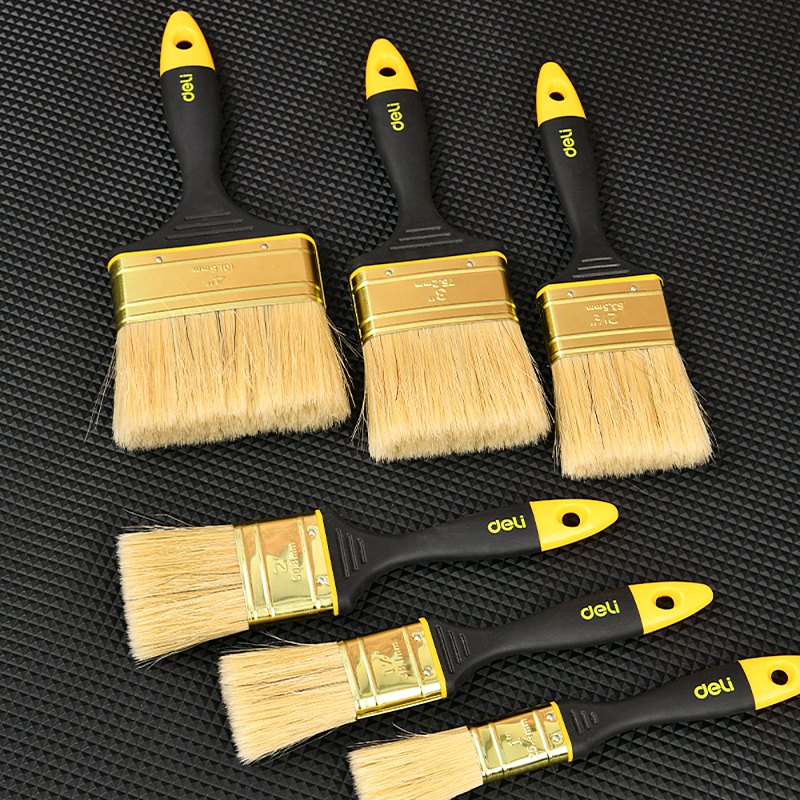 Кисть малярная Deli YS EDL509142, плоская, 1.5-38 мм, смешанная щетина