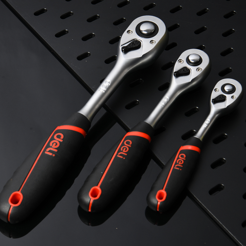 Трещотка 1/2" 250 мм, 72 зуба Deli RS EDQ43802