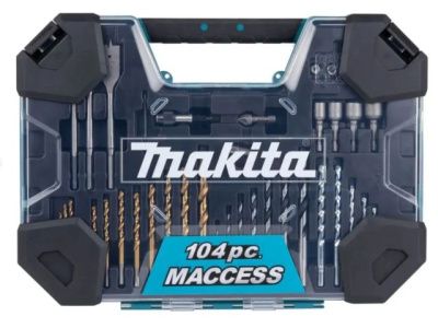 Набор оснастки MACCESS, 104 шт Makita E-22604