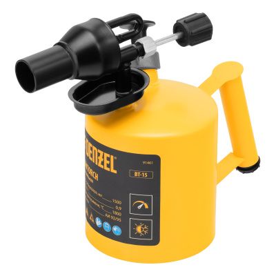 Паяльная лампа DENZEL, ВТ-15, 1.5 л 91461