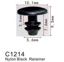 Клипса для крепления внутренней обшивки а/м Хонда пластиковая, 100 шт Forsage C1214(Honda)