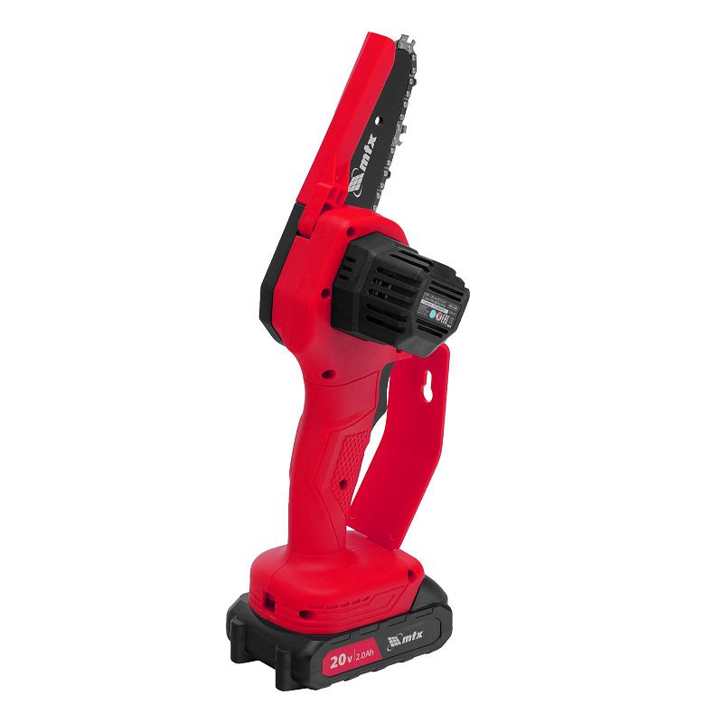 Цепная мини-пила аккумуляторная, MCS-100, шина 100 мм, Li-Ion, 20 В MTX 58640