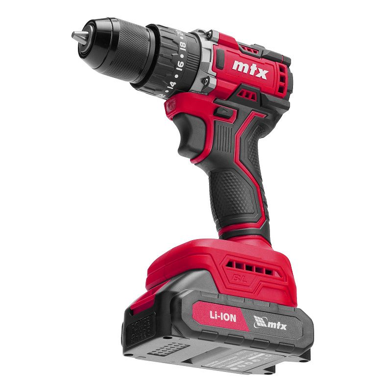 Дрель-шуруповерт аккумуляторная ударная бесщет. CIDS-BL-20, Li-Ion, 20 В MTX 26188