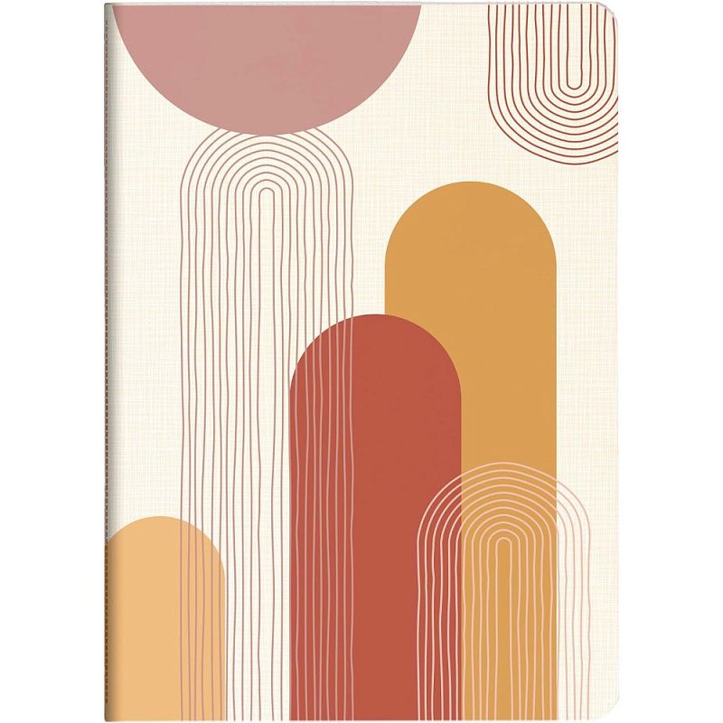 Блокнот "Terracotta", А5, 64 страницы, в линейку, ассорти