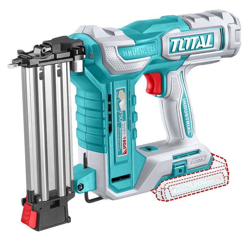 Пистолет гвоздезабивной аккумуляторный TOTAL TCBNLI5005