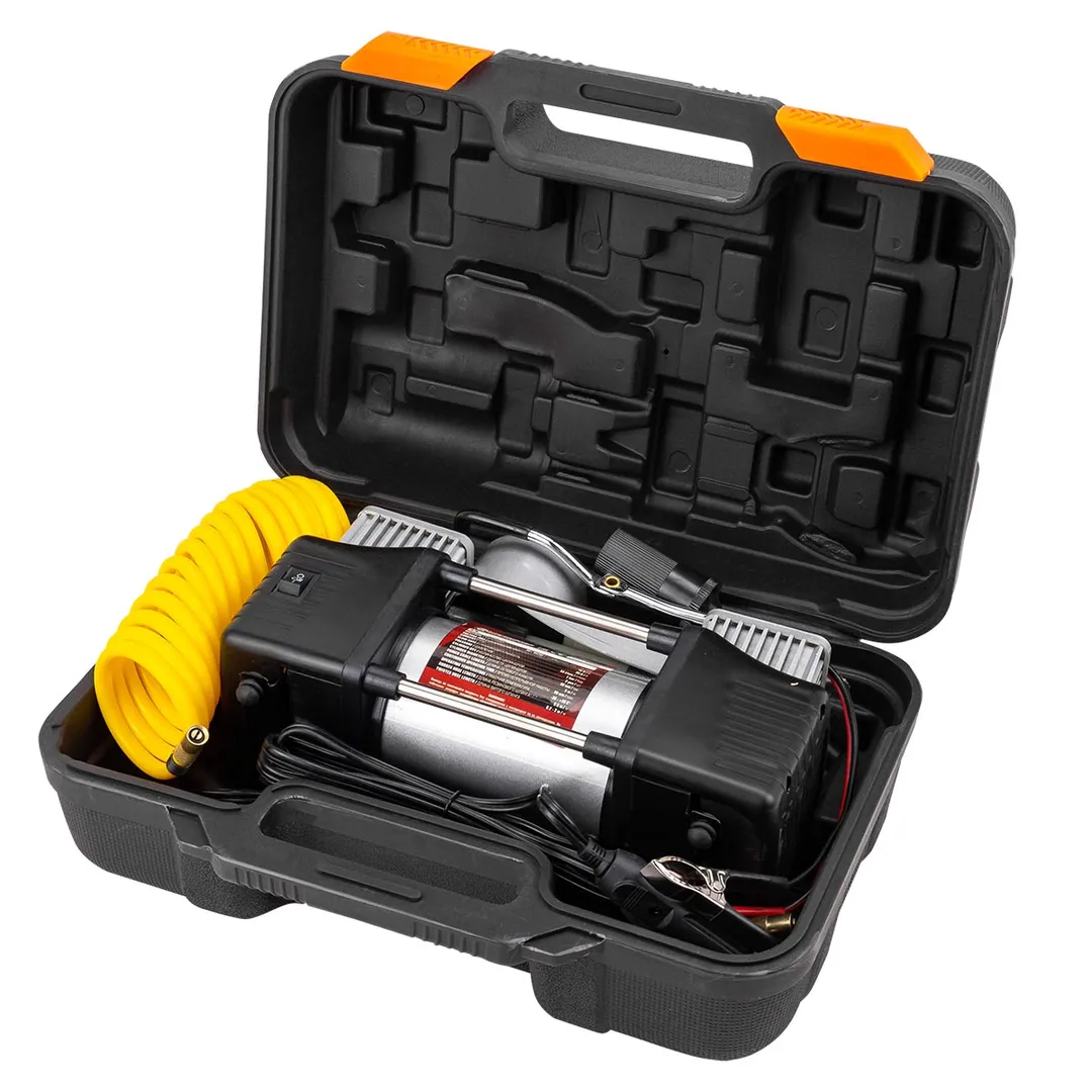 Компрессор автомобильный 12V, производительность 65 л/мин ForceKraft FK-2014360