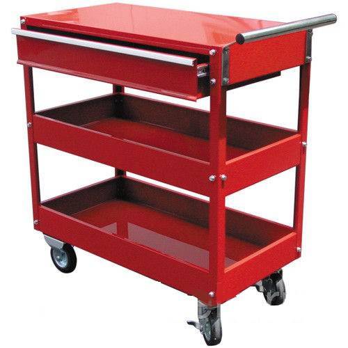 Тележка инструментальная Torin Big Red TC301-2 (1 выдвижной ящик и 2 открытые полки)